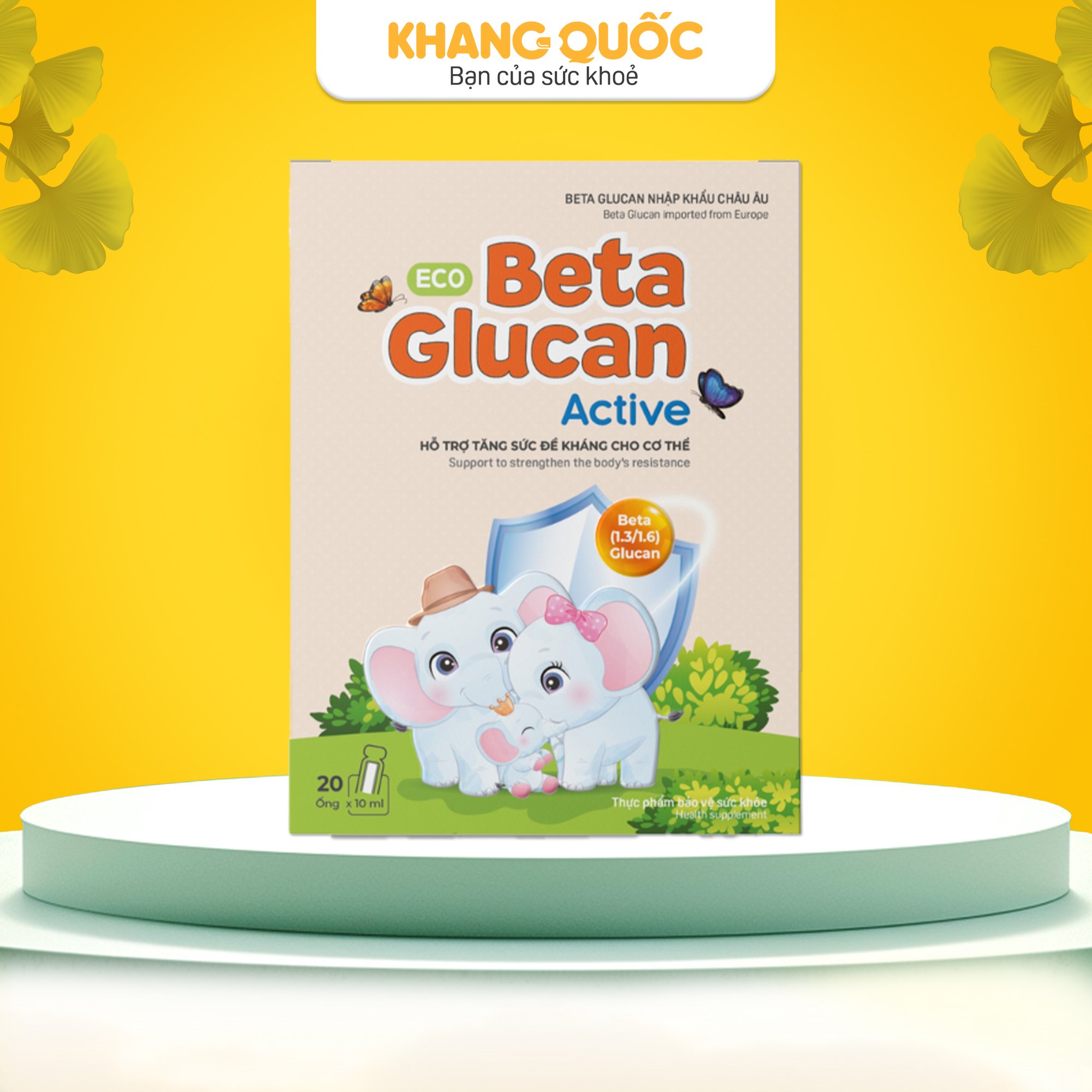 Tăng đề kháng Eco Beta Glucan Active